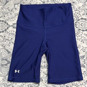 Under Armour Women's Navy Bike Shorts